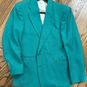 Teal Men's Blazer 40R